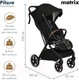 Миниатюра изображения товара Детская прогулочная коляска Pituso Matrix / MRX 20 (черный)