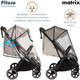 Миниатюра изображения товара Детская прогулочная коляска Pituso Matrix / MRX 20 (капучино)