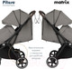Миниатюра изображения товара Детская прогулочная коляска Pituso Matrix / MRX 20 (графит)