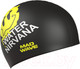 Миниатюра изображения товара Шапочка для плавания Mad Wave Water nirvana (черный)