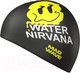 Миниатюра изображения товара Шапочка для плавания Mad Wave Water nirvana (черный)