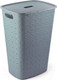 Миниатюра изображения товара Корзина для белья Curver Softex / 258700 (56л, бирюзовый)
