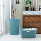 Миниатюра изображения товара Корзина для белья Curver Softex / 258700 (56л, бирюзовый)