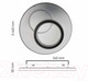Миниатюра изображения товара Люстра Estares Universe 70W R-ON/OFF-460x50-White/White-220-IP20