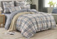Миниатюра изображения товара Комплект постельного белья Sofi de Marko Урмас Евро 4н / Евро-5579 (серый)