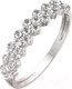 Миниатюра изображения товара Кольцо из белого золота ZORKA 2D00373.14K.W.ZZ (р.16, с бриллиантом)