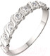 Миниатюра изображения товара Кольцо из серебра ZORKA 0210088 (р.16, с фианитами)