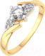 Миниатюра изображения товара Кольцо из розового золота ZORKA 210674.14K.R (р.16.5, с фианитами)
