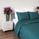Миниатюра изображения товара Комплект постельного белья Sofi de Marko Селина Евро / Евро-С-Сл-т.зел (темно-зеленый)