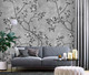 Миниатюра изображения товара Фотообои листовые Vimala Ветви серые (270x300)