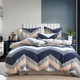 Миниатюра изображения товара Комплект постельного белья Sofi de Marko Девис Евро 4н / Евро-5676 (синий)