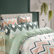 Миниатюра изображения товара Комплект постельного белья Sofi de Marko Пейтон Евро 4н / Евро-5660 (зеленый)