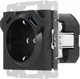 Миниатюра изображения товара Розетка Lezard Vesna 742-4288-181TC