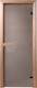 Миниатюра изображения товара Стеклянная дверь для бани/сауны Doorwood 6мм 70x190 / DW02654 (сатин, коробка хвоя)