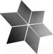 Миниатюра изображения товара Зеркальная стеновая панель MirrorWall Ромб 2.0 мини (черный)