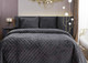 Миниатюра изображения товара Набор текстиля для спальни Sofi de Marko Натаниэль 240х260 / Пок-Нт-240х260ан (антрацит)