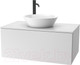 Миниатюра изображения товара Тумба под умывальник ЗОВ Кито K70LW0MWMC-LDSPW (белый матовый)