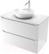 Миниатюра изображения товара Тумба под умывальник ЗОВ Дион 70 / D70LWP0M9003MKV5-LDSPW (белый матовый)