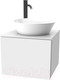 Миниатюра изображения товара Тумба под умывальник ЗОВ Кито 40 / K40LW0MWMC-LDSPWС0 (белый матовый)