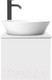 Миниатюра изображения товара Тумба под умывальник ЗОВ Кито 50 / K50LW0MWMC-LDSPWС0 (белый матовый)