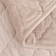 Миниатюра изображения товара Набор текстиля для спальни Sofi de Marko Деметра 240х260 / Пок-5303Сб-240х260 (светло-бежевый)