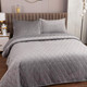 Миниатюра изображения товара Набор текстиля для спальни Sofi de Marko Деметра 240х260 / Пок-5303Ст-240х260 (стоун)