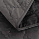 Миниатюра изображения товара Набор текстиля для спальни Sofi de Marko Деметра 240х260 / Пок-5303Чр-240х260 (черный)