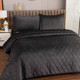 Миниатюра изображения товара Набор текстиля для спальни Sofi de Marko Деметра 240х260 / Пок-5303Чр-240х260 (черный)