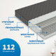 Миниатюра изображения товара Матрас Mio Tesoro Letto Black 90x200