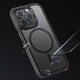 Миниатюра изображения товара Чехол-накладка Hoco AS5 для iPhone 15 Pro магнитный противоударный (черный)