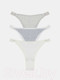 Миниатюра изображения товара Комплект женских трусов Mark Formelle 412576-3 (р.102, серая гусиная лапка)