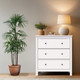 Миниатюра изображения товара Комод Mio Tesoro Сага 3 ящика 2.08.02.020.1 (белый)