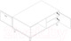 Миниатюра изображения товара Журнальный столик Black Red White Grace LAW2D (дуб наварра/графит)