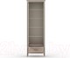 Миниатюра изображения товара Шкаф с витриной Black Red White Classic REG1W1SZK (глиняный серый)