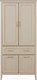 Миниатюра изображения товара Шкаф Black Red White Classic REG4D1S (глиняный серый)