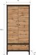 Миниатюра изображения товара Шкаф Black Red White Loft SZF2D1S (дуб вотан/черный)