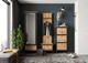 Миниатюра изображения товара Шкаф Black Red White Loft SZF1W1S/60 (дуб вотан/черный)