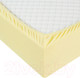 Миниатюра изображения товара Простыня Milanika Светло-желтая 180х200х20 (трикотаж)