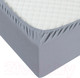Миниатюра изображения товара Простыня Milanika Светло-серая 200х200х20 (трикотаж)
