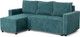 Миниатюра изображения товара Диван угловой Мебельград Некст Стандарт (торонто зеленый/мора бежевый)