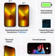 Миниатюра изображения товара Смартфон восстановленный Apple iPhone 13 Pro 128GB Flip Грейд B (зеленый)