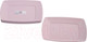 Миниатюра изображения товара Набор тарелок Hobby Life Service / HL031291-6P (6шт, розовый)