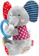 Миниатюра изображения товара Игрушка для собак Gigwi Plush Friendz Слон с кольцом 85050