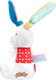 Миниатюра изображения товара Игрушка для собак Gigwi Plush Friendz Заяц с кольцом 85051