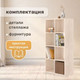 Миниатюра изображения товара Стеллаж Seven Dreams 8 секций / brick-8 (дуб сонома)