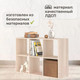 Миниатюра изображения товара Стеллаж Seven Dreams 6 секций / brick-6 (дуб сонома)