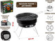 Миниатюра изображения товара Угольный гриль Arizone BBQ 47-265241 (26.5x24см, в чехле)