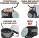 Миниатюра изображения товара Угольный гриль Arizone BBQ 47-265241 (26.5x24см, в чехле)