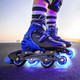 Миниатюра изображения товара Роликовые коньки Yvolution Neon Combo Skates / NT09B4 (р.29-32, синий)