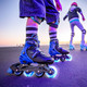 Миниатюра изображения товара Роликовые коньки Yvolution Neon Combo Skates / NT09B4 (р.29-32, синий)